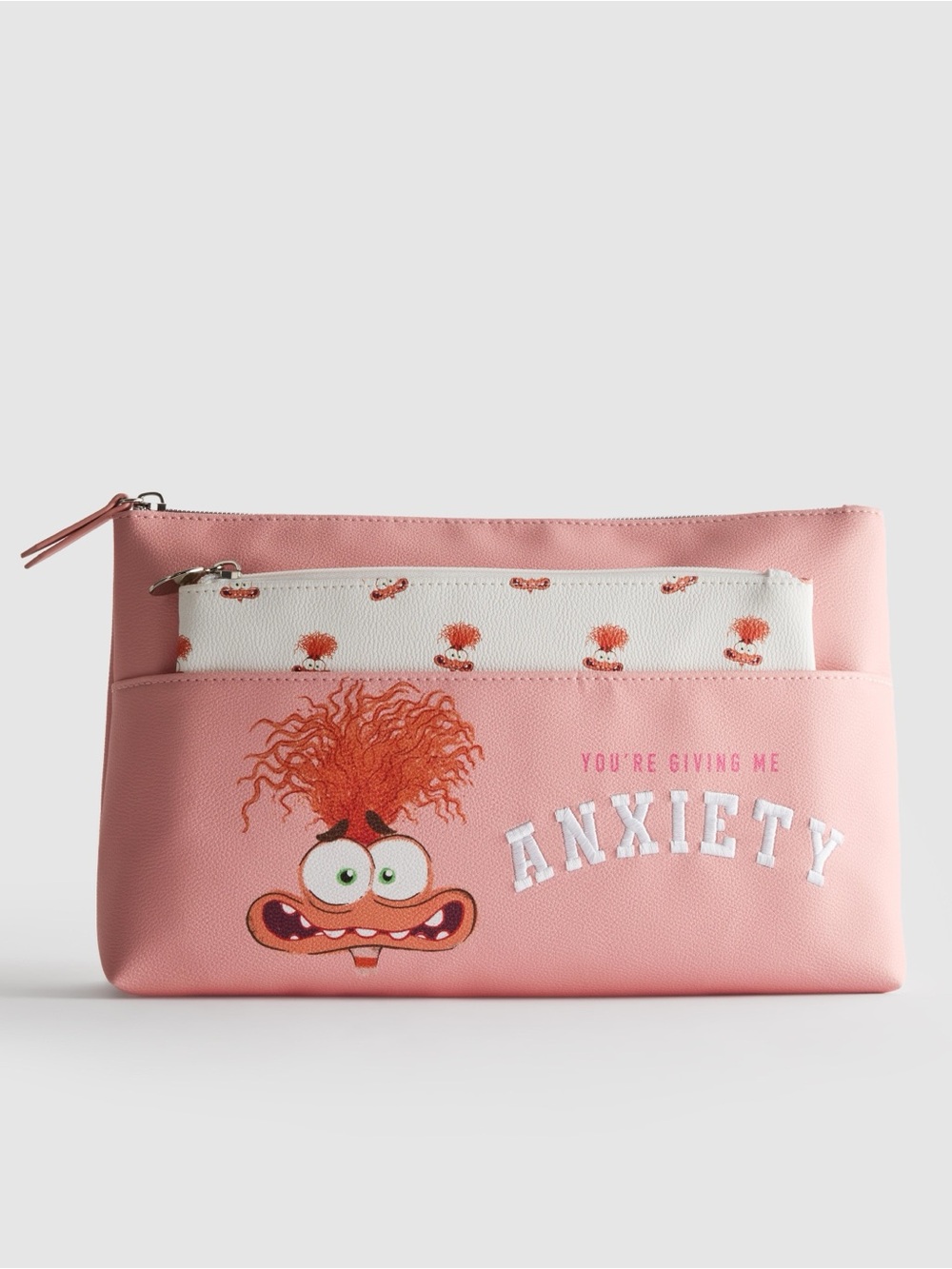 NWT Primark Disney Pixar inside out 2 You're Giving Me Anxiety 2 in 1 bag
